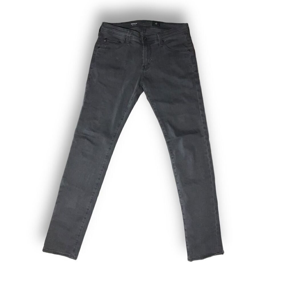 ⚡ AG Adriano Goldschmied Men’s Skinny Jeans 30x34 🖤 Stretch Black Denim 🔥